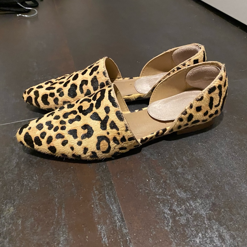 Leopard Print Flats